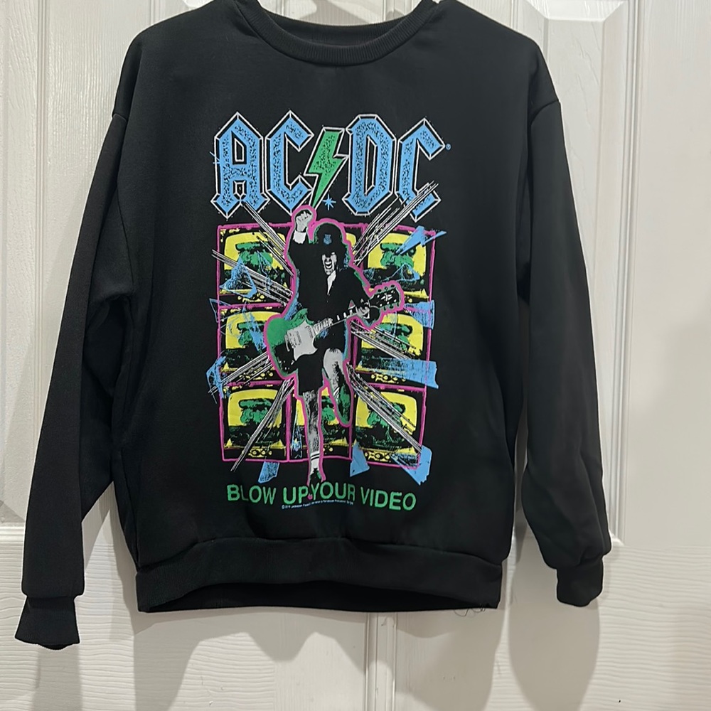 AC/DC crewneck